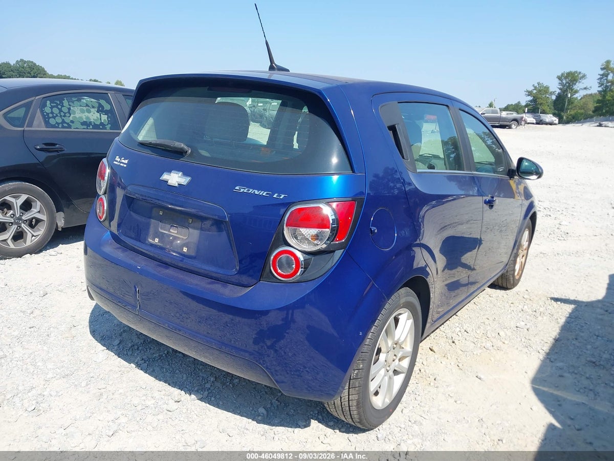 2013 CHEVROLET SONIC LT AUTO — снимка 4
