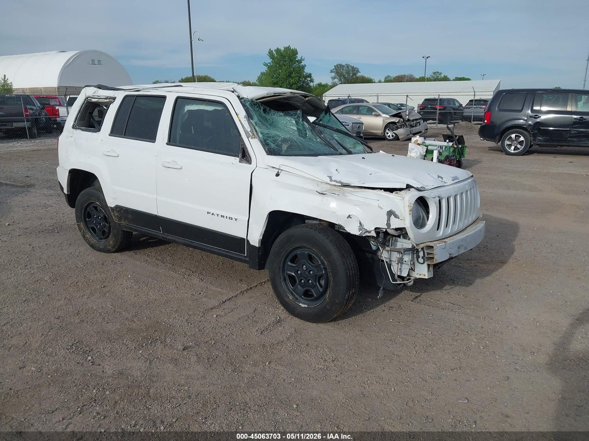2017 JEEP PATRIOT SPORT FWD