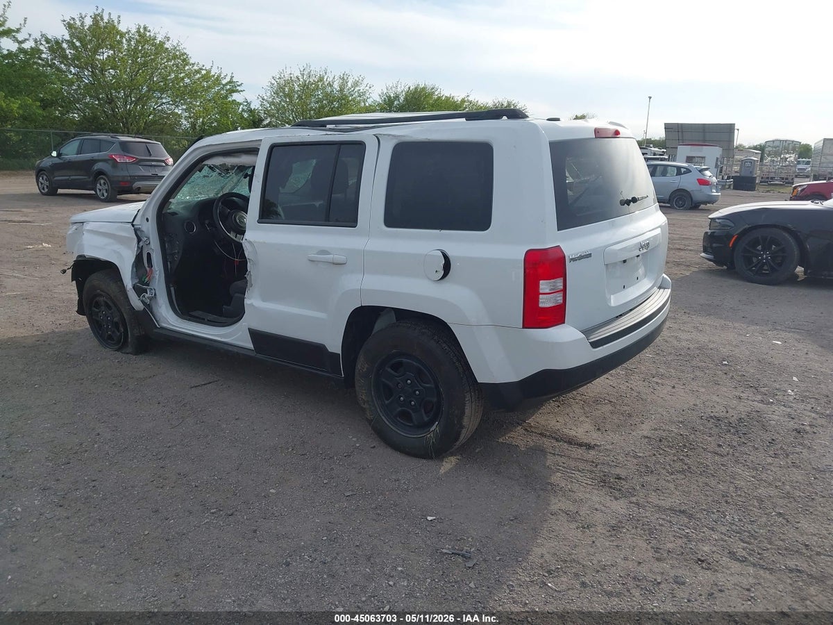 2017 JEEP PATRIOT SPORT FWD — снимка 3