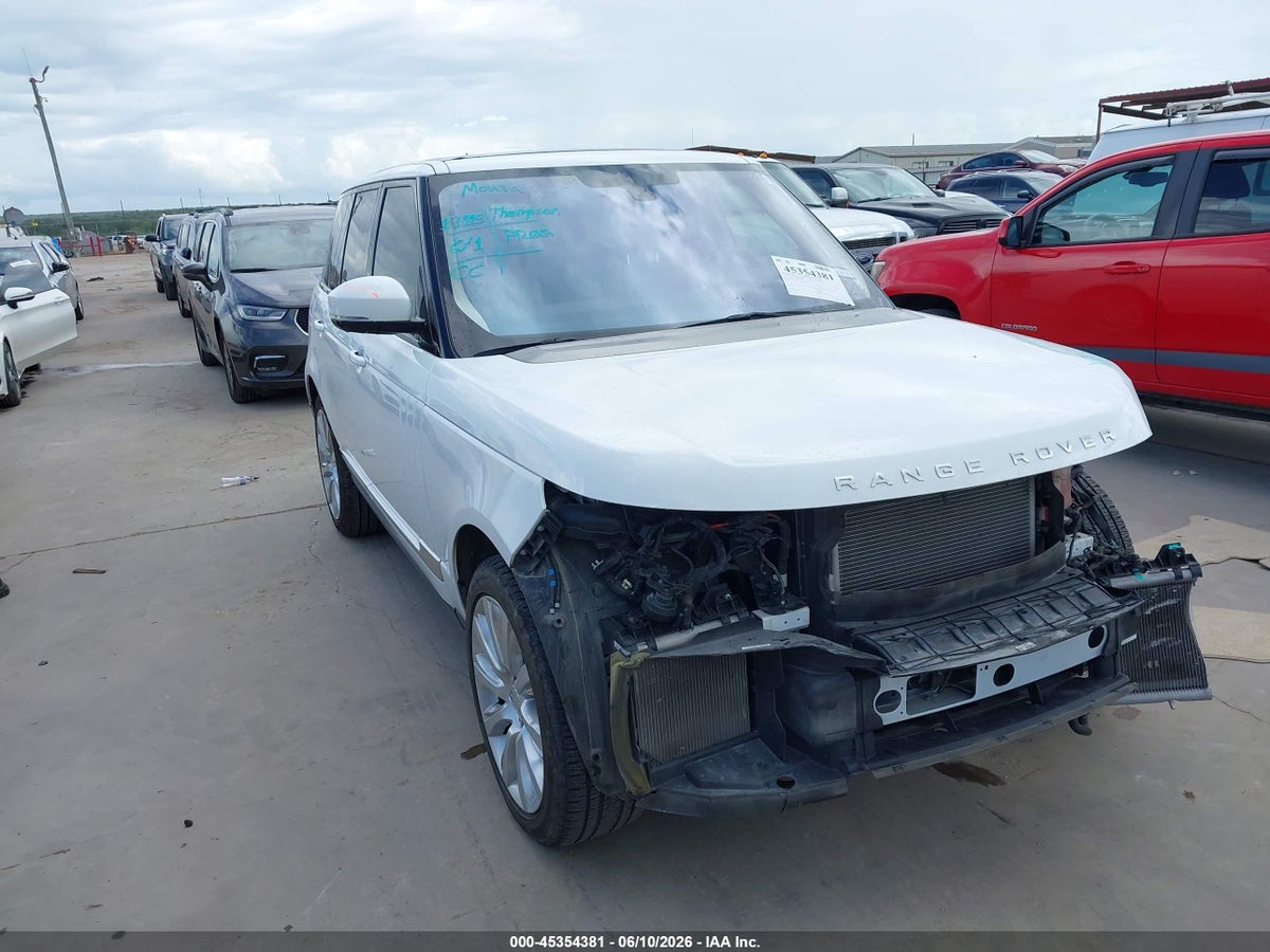 2016 LAND ROVER RANGE ROVER 5.0L V8 SUPERCHARGED