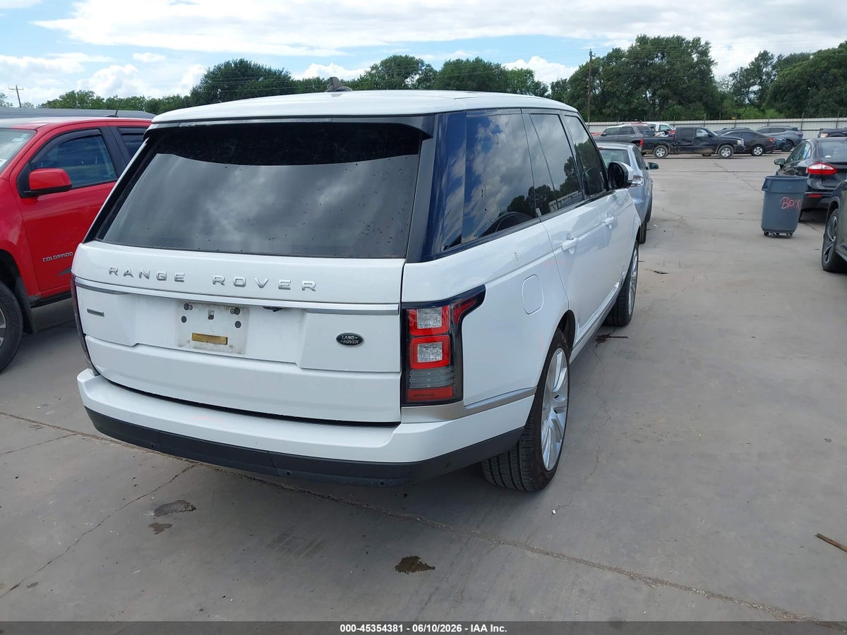 2016 LAND ROVER RANGE ROVER 5.0L V8 SUPERCHARGED — снимка 4