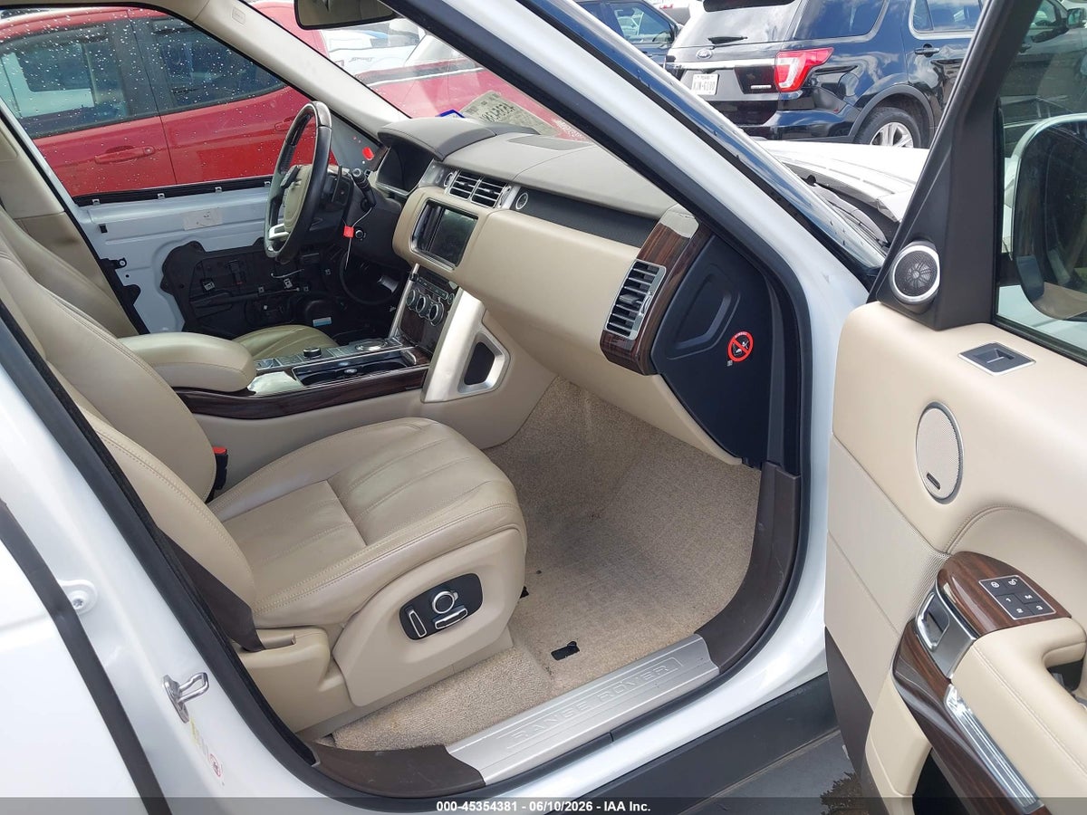 2016 LAND ROVER RANGE ROVER 5.0L V8 SUPERCHARGED — снимка 5