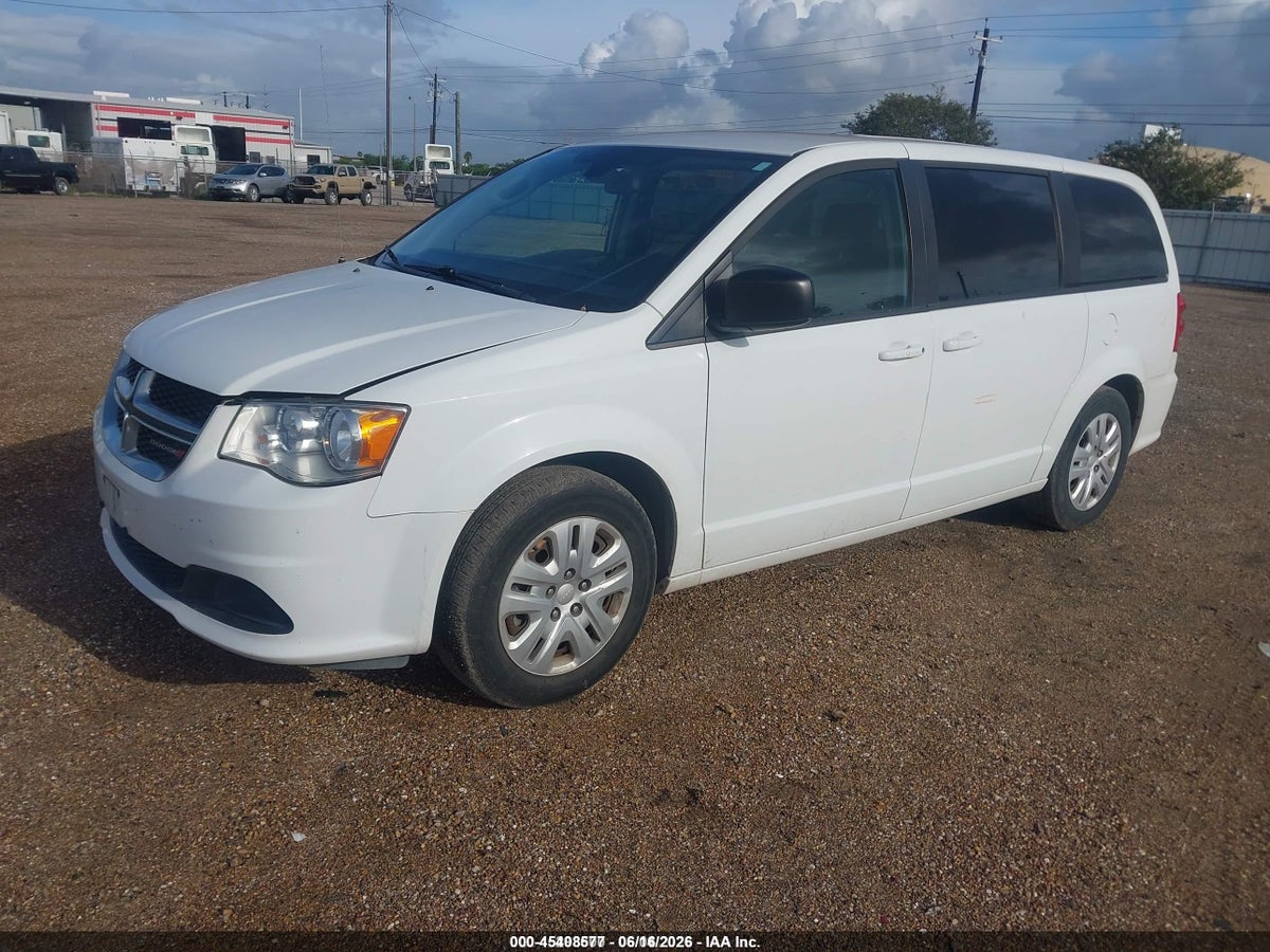 2018 DODGE GRAND CARAVAN SE — снимка 2