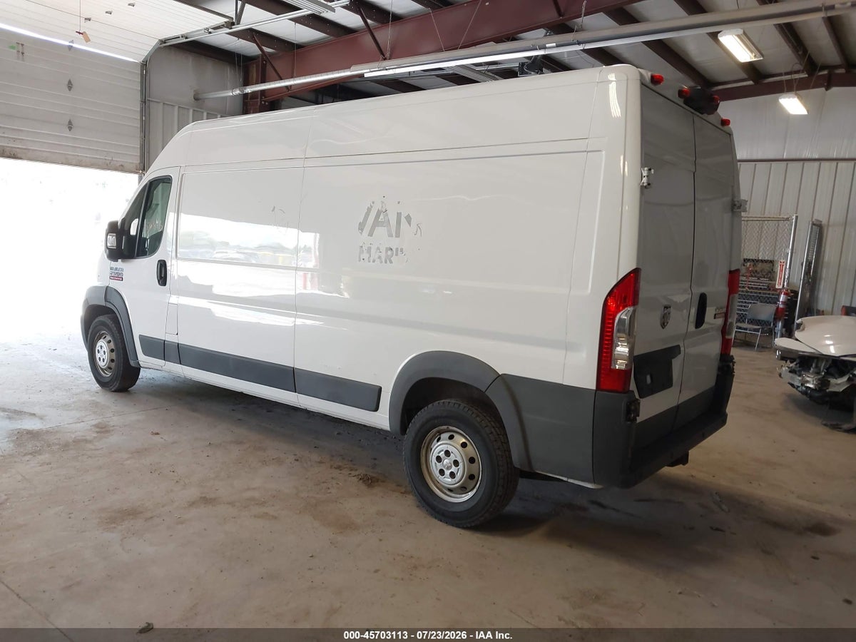 2018 RAM PROMASTER 2500 HIGH ROOF 159 WB — снимка 3