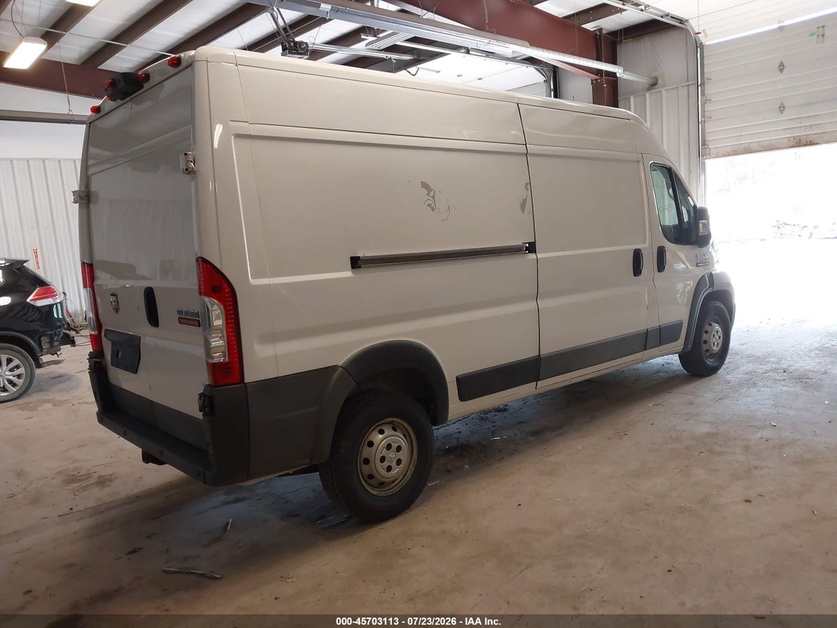 2018 RAM PROMASTER 2500 HIGH ROOF 159 WB — снимка 4