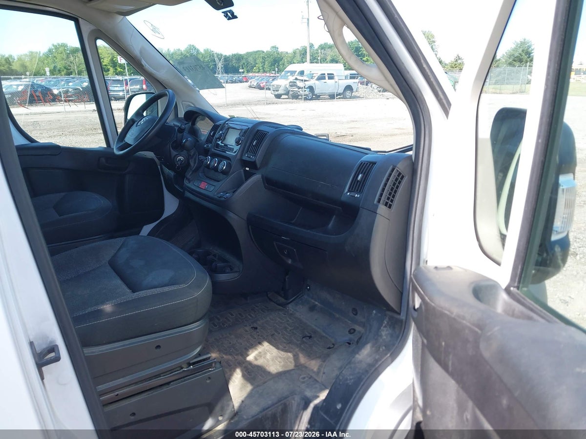 2018 RAM PROMASTER 2500 HIGH ROOF 159 WB — снимка 5