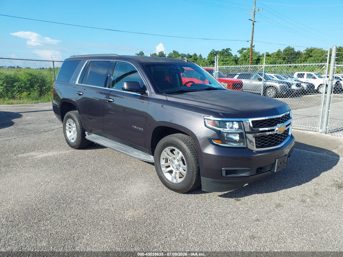2016 CHEVROLET TAHOE LS