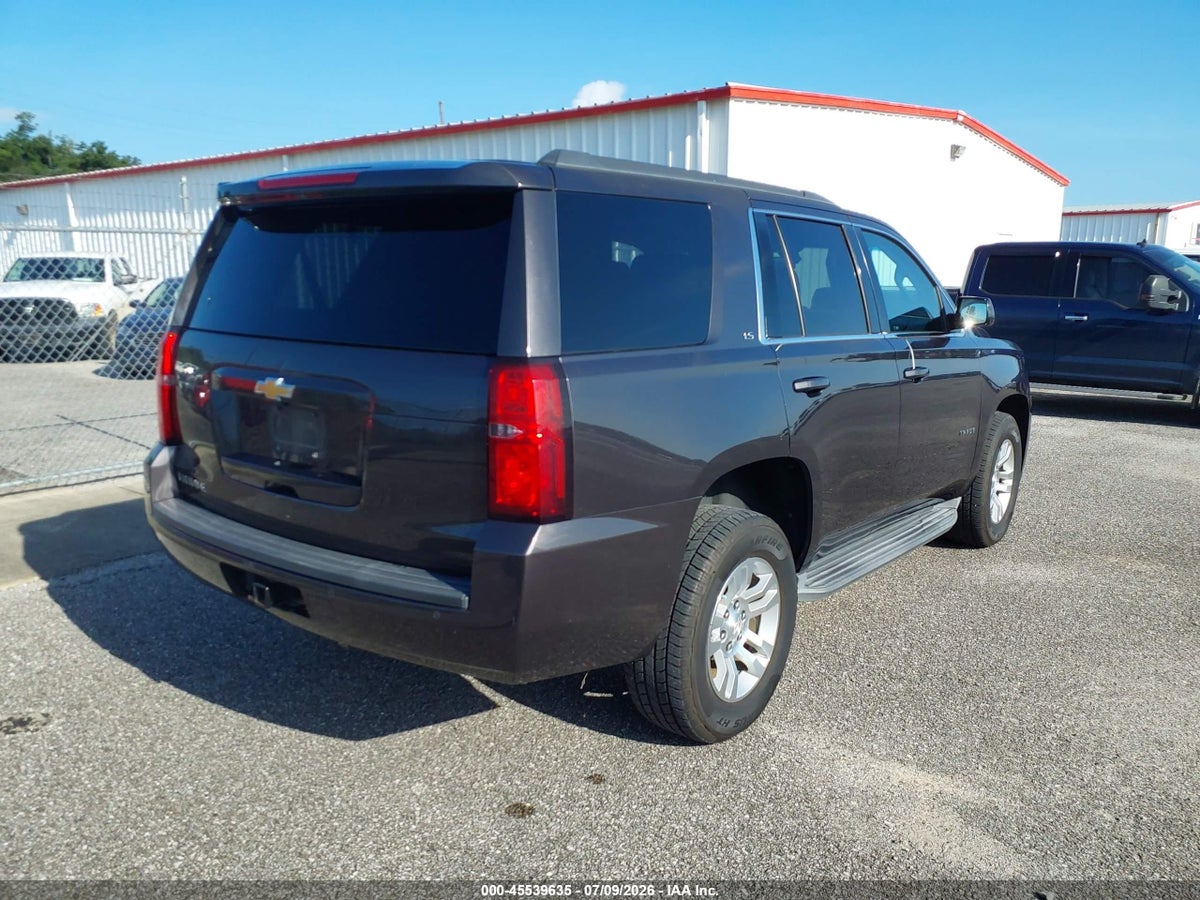 2016 CHEVROLET TAHOE LS — снимка 4