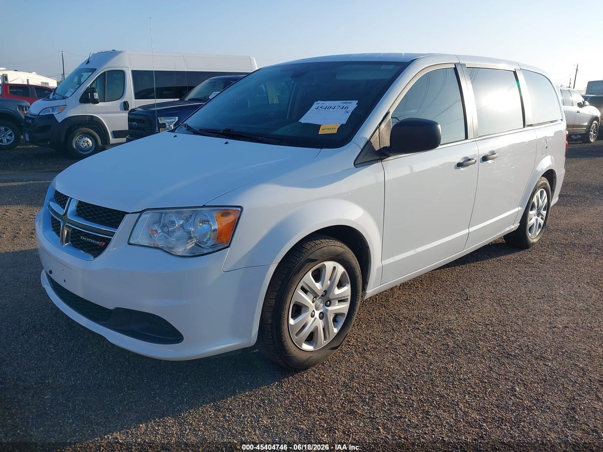 2020 DODGE GRAND CARAVAN SE — снимка 2