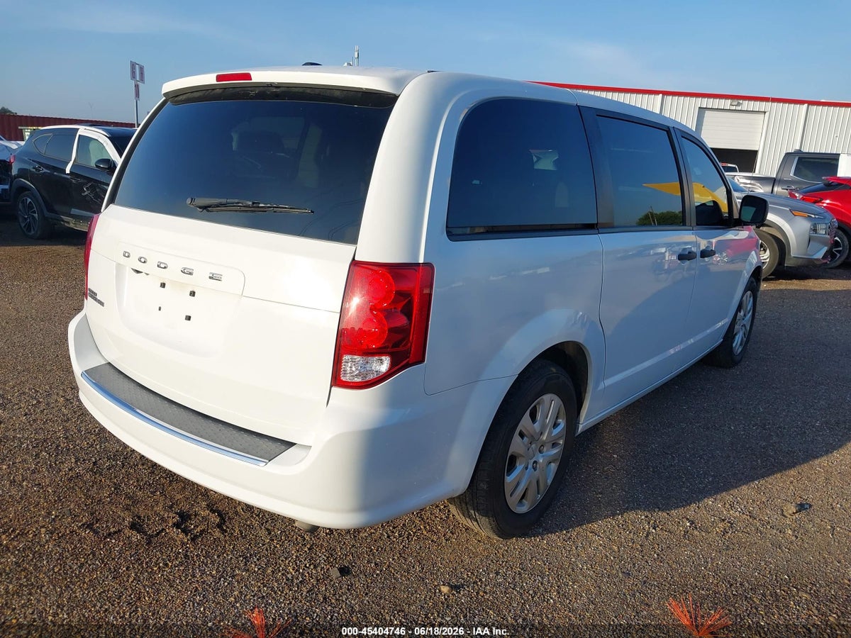 2020 DODGE GRAND CARAVAN SE — снимка 4