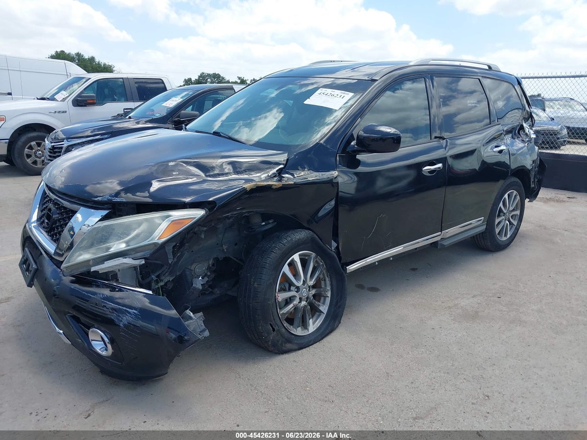 2013 NISSAN PATHFINDER SL — снимка 2