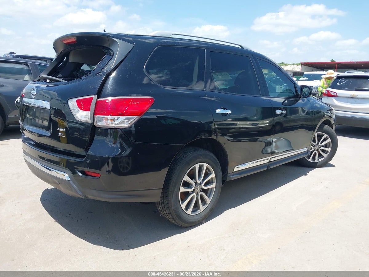 2013 NISSAN PATHFINDER SL — снимка 4