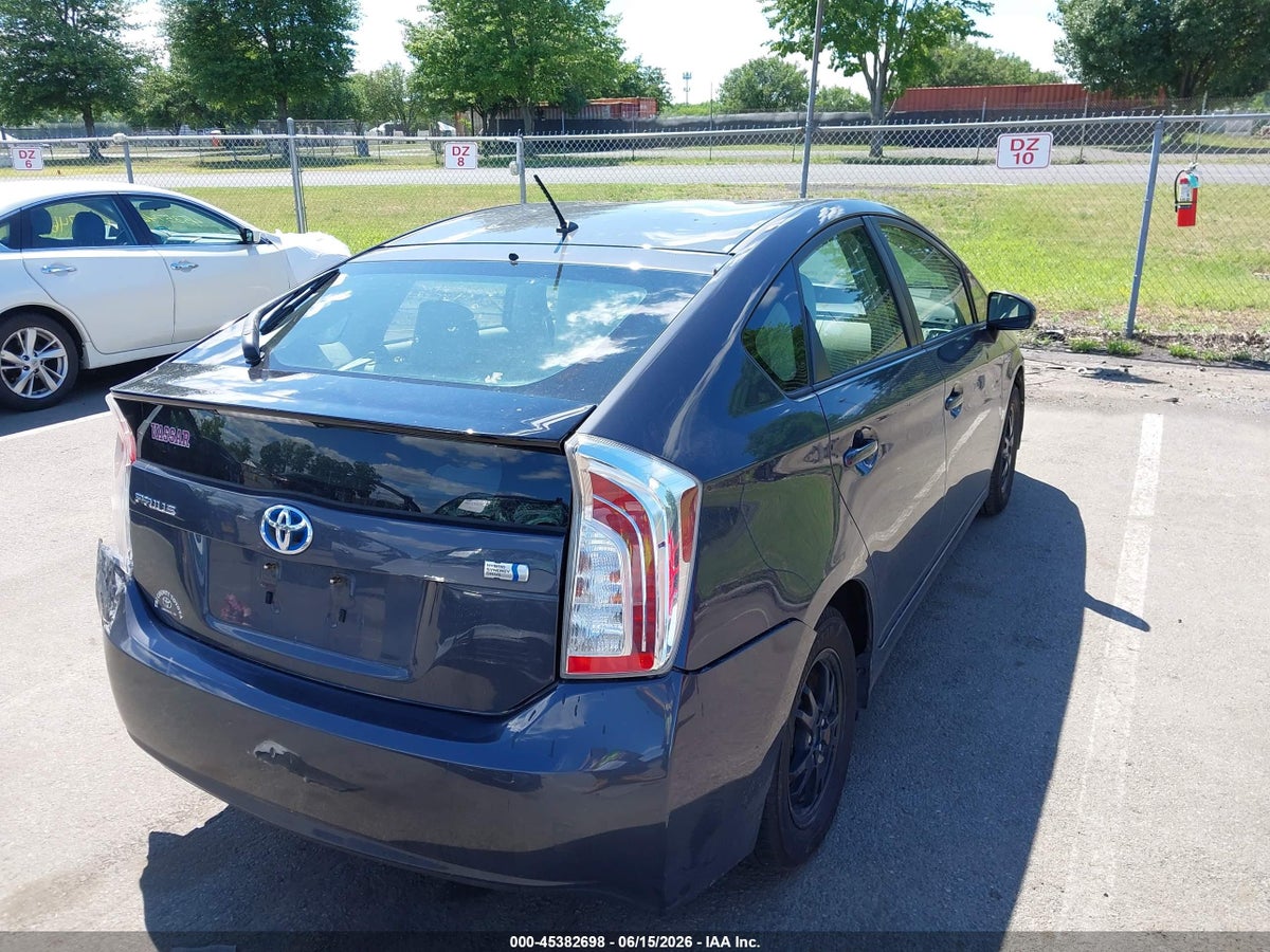 2012 TOYOTA PRIUS TWO — снимка 4