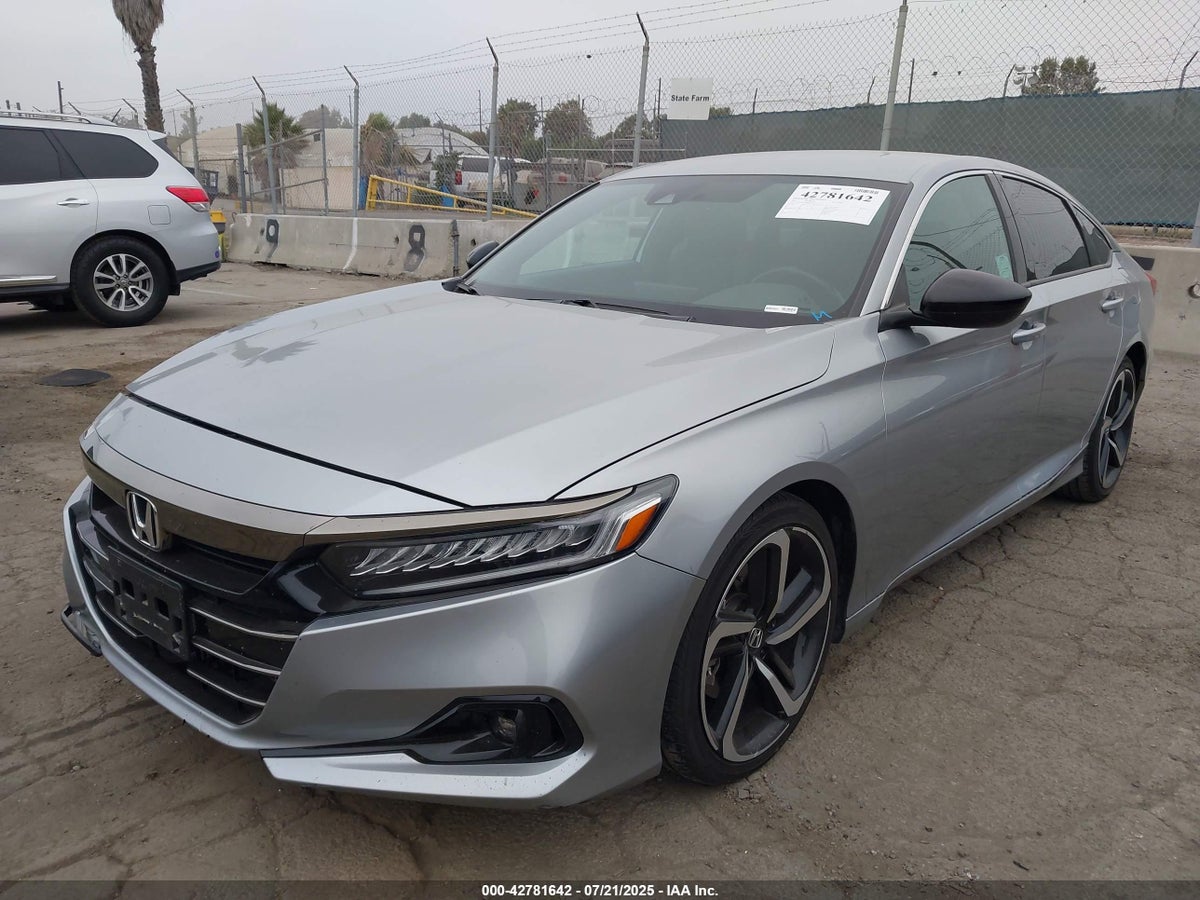 2021 HONDA ACCORD SPORT — снимка 2