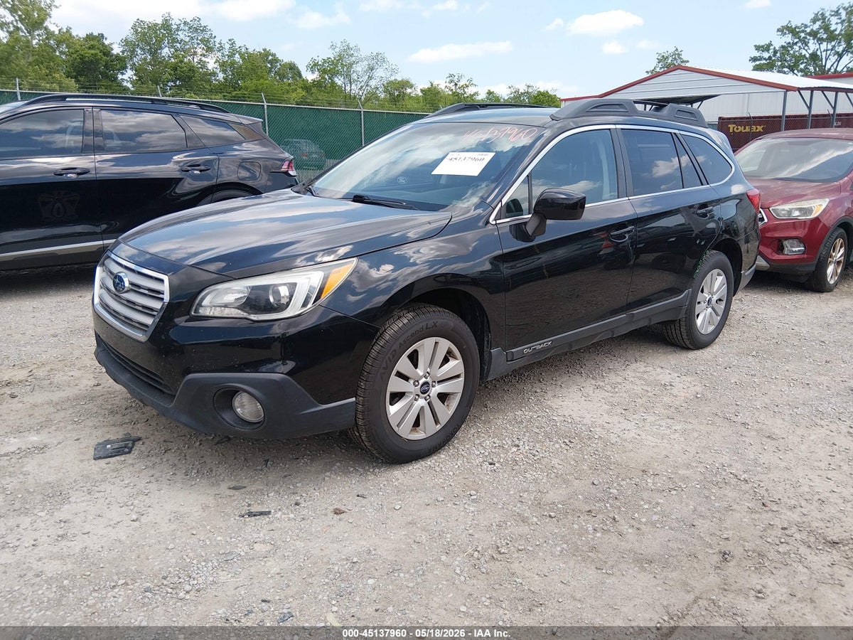2017 SUBARU OUTBACK 2.5I PREMIUM — снимка 2