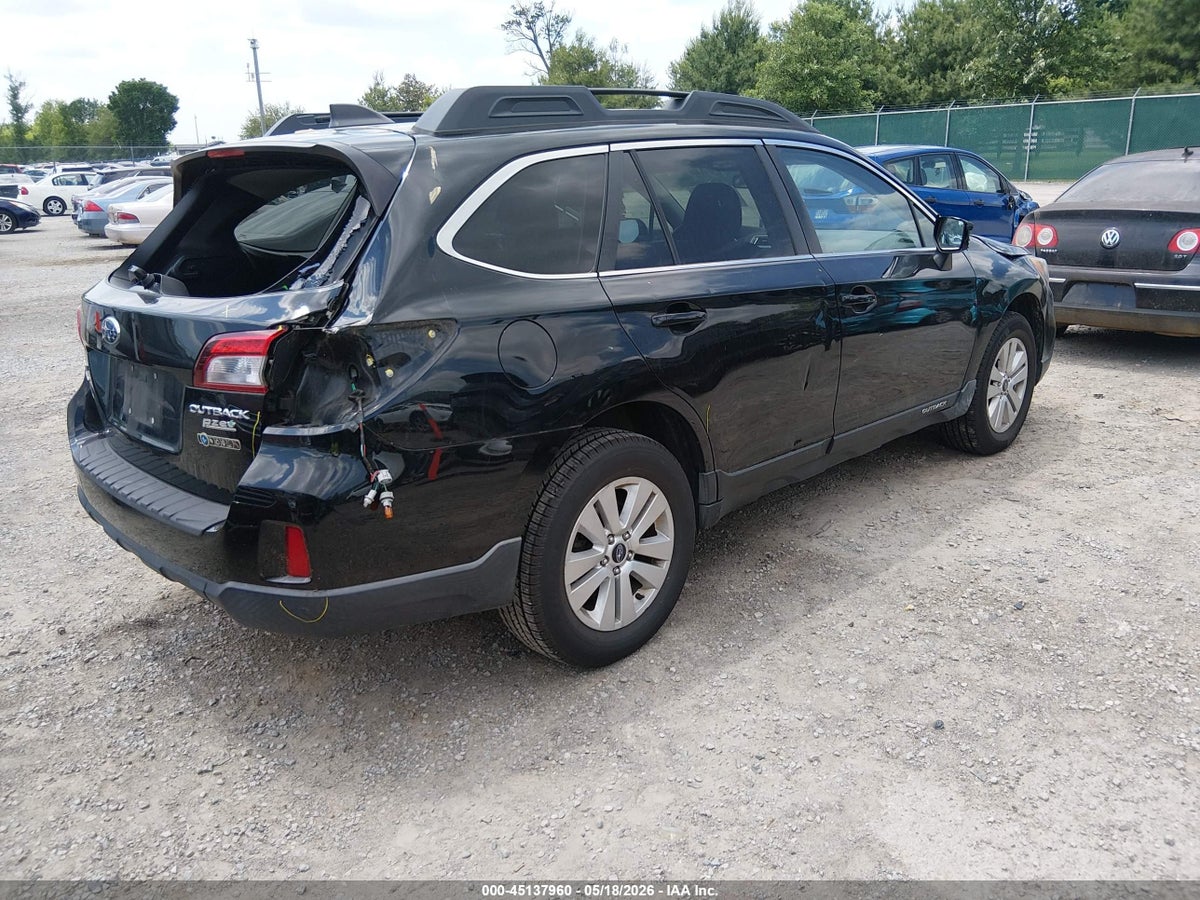 2017 SUBARU OUTBACK 2.5I PREMIUM — снимка 4