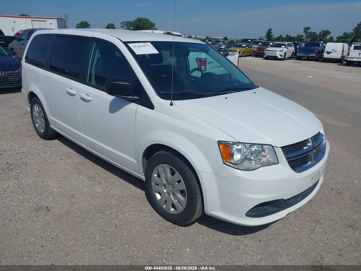 2018 DODGE GRAND CARAVAN SE