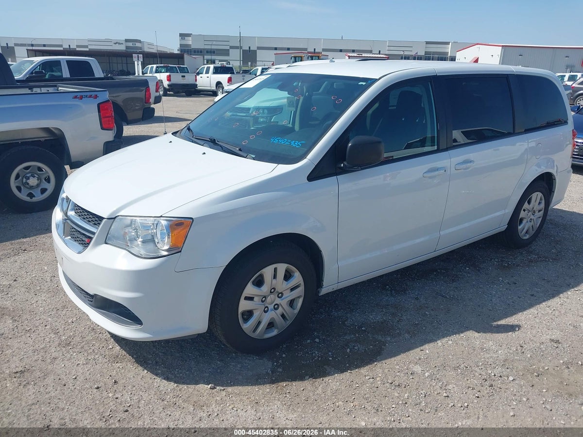 2018 DODGE GRAND CARAVAN SE — снимка 2