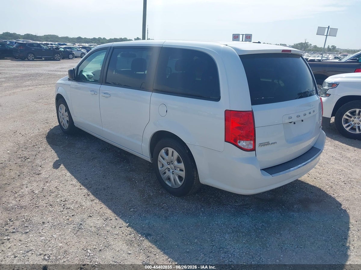 2018 DODGE GRAND CARAVAN SE — снимка 3