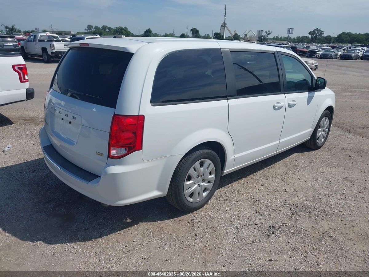 2018 DODGE GRAND CARAVAN SE — снимка 4