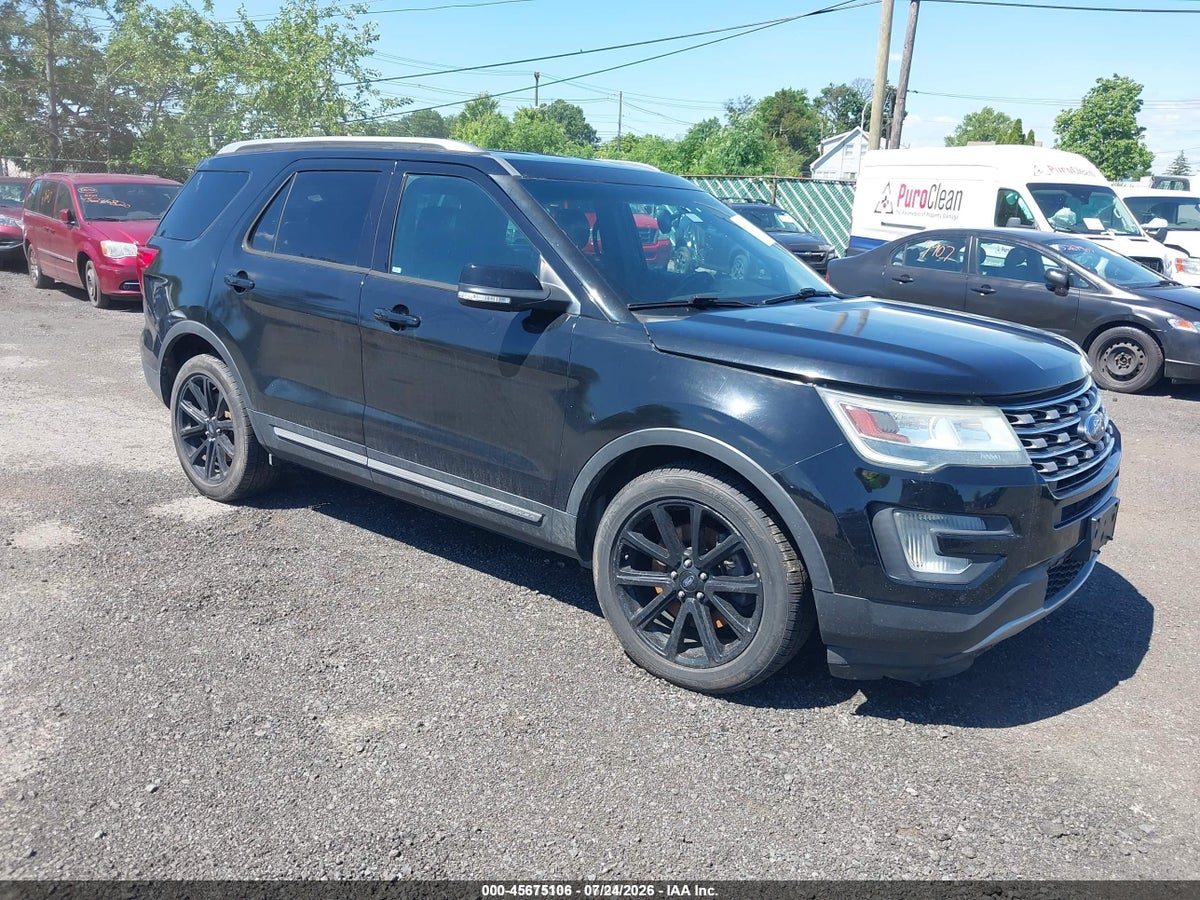 2016 FORD EXPLORER XLT
