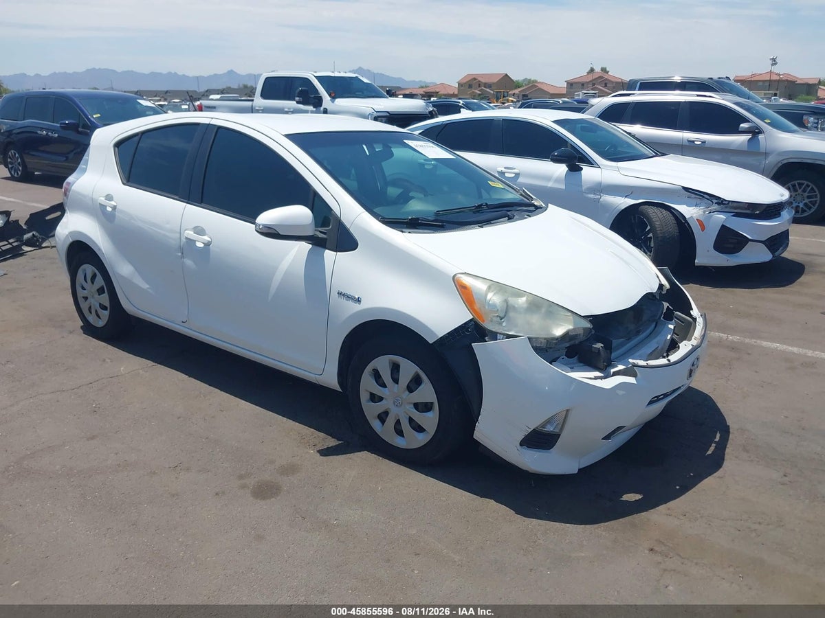 2013 TOYOTA PRIUS C ONE