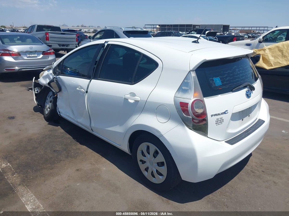 2013 TOYOTA PRIUS C ONE — снимка 3