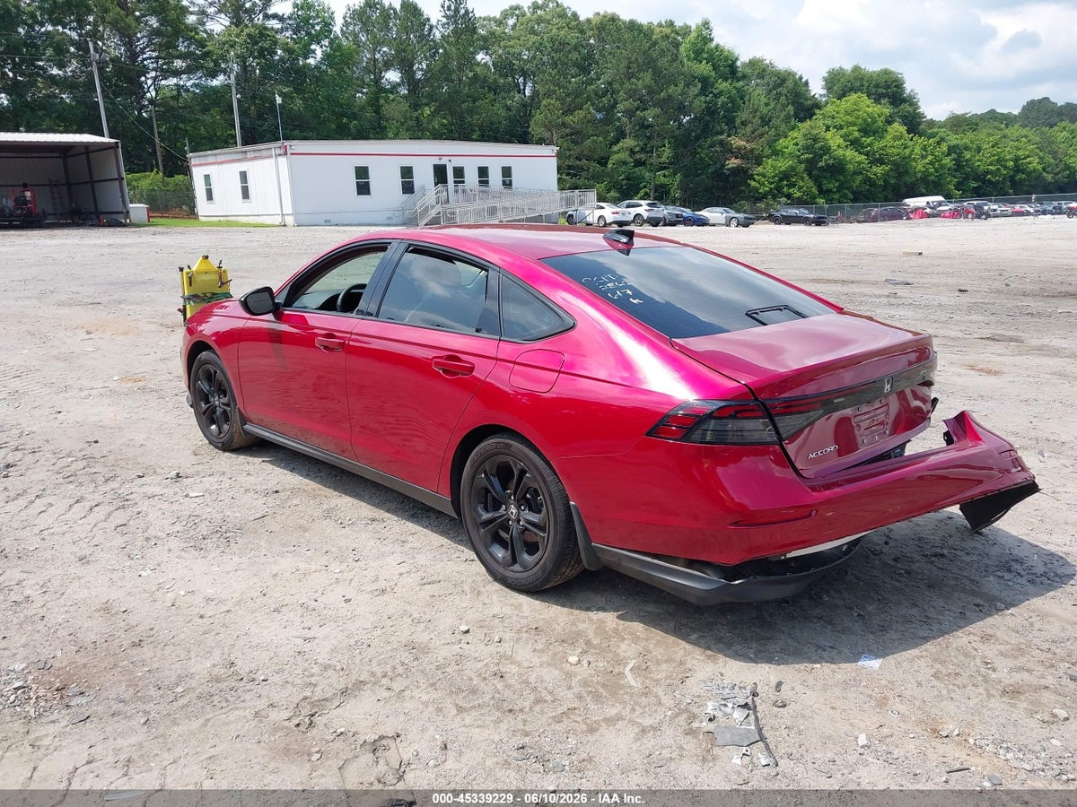 2025 HONDA ACCORD SE — снимка 3
