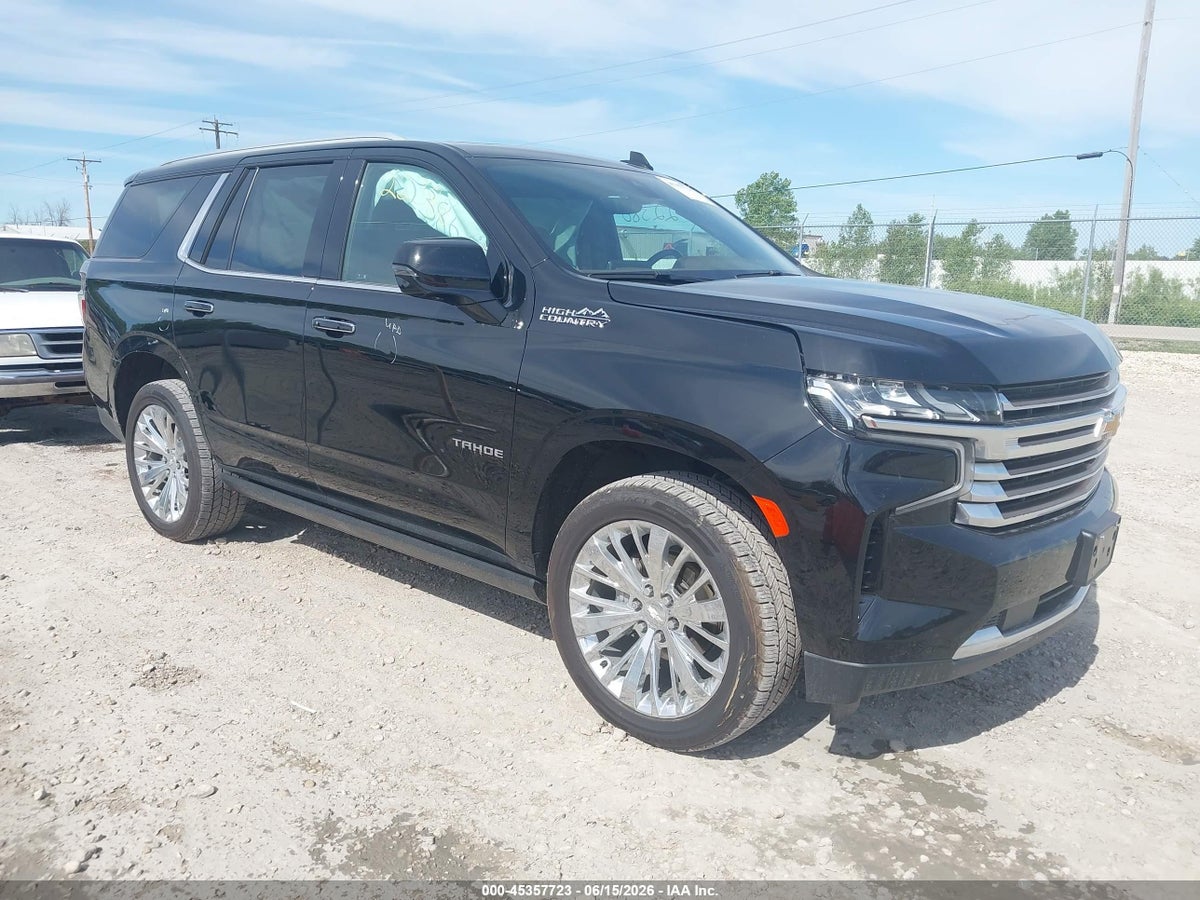 2021 CHEVROLET TAHOE HIGH COUNTRY
