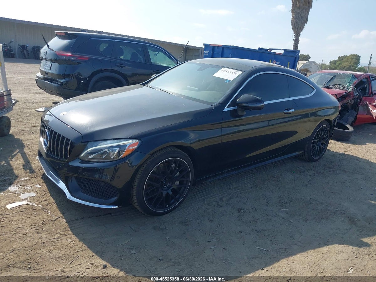 2017 MERCEDES-BENZ C 300 4MATIC — снимка 2