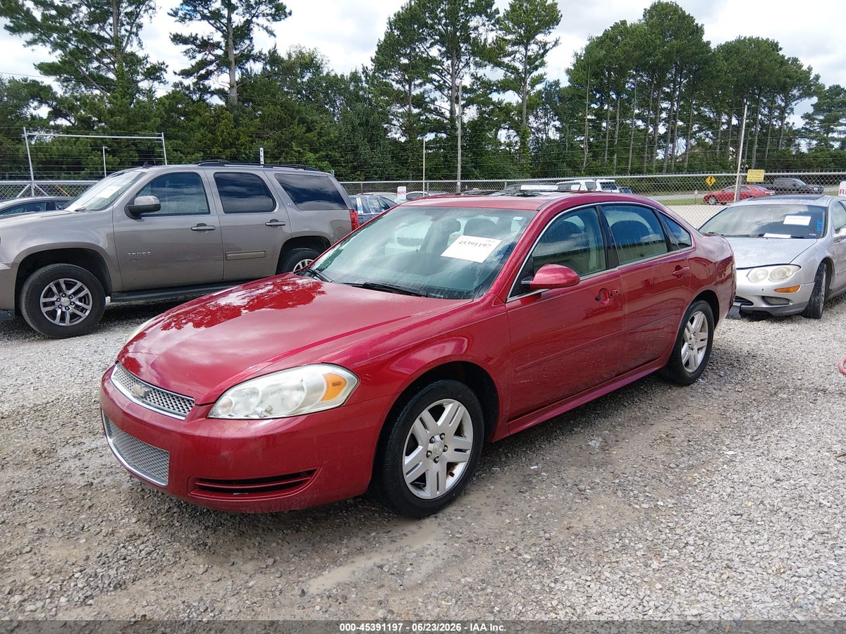 2014 CHEVROLET IMPALA LIMITED LT — снимка 2