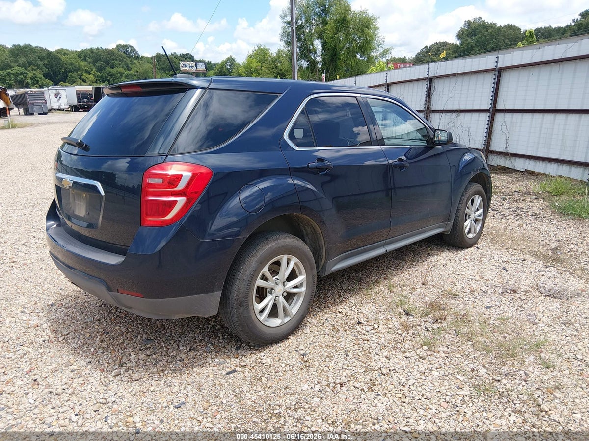2017 CHEVROLET EQUINOX LS — снимка 4
