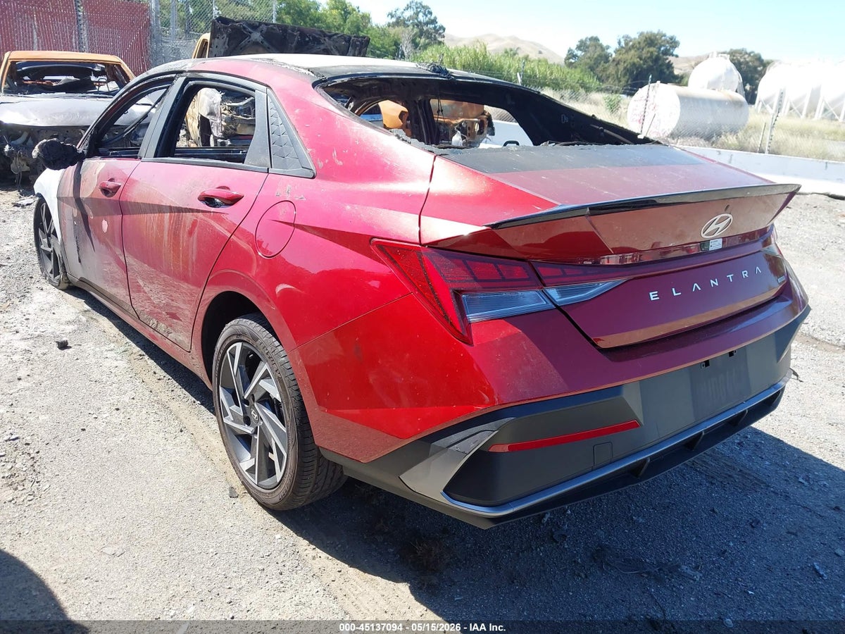 2025 HYUNDAI ELANTRA HYBRID SEL SPORT — снимка 3