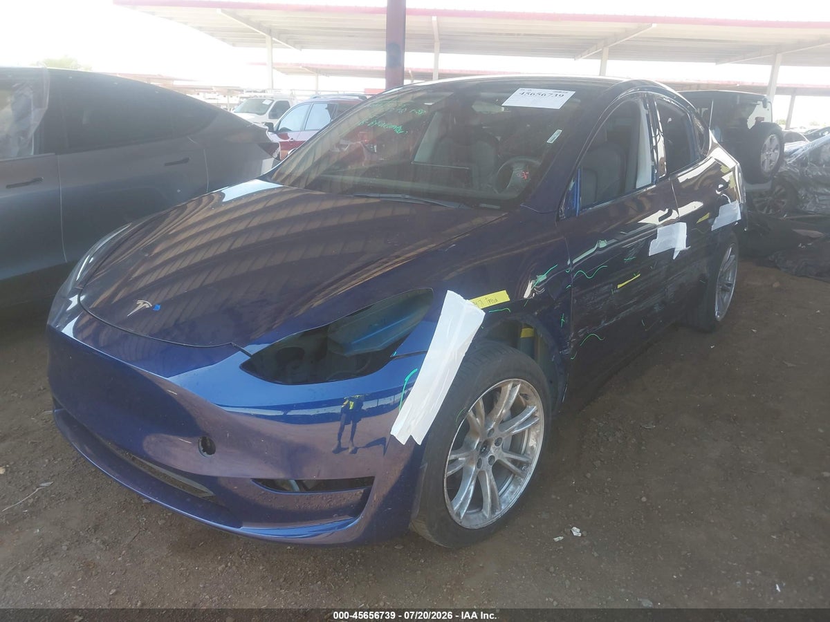 2023 TESLA MODEL Y AWD/LONG RANGE DUAL MOTOR ALL-WHEEL DRIVE — снимка 2