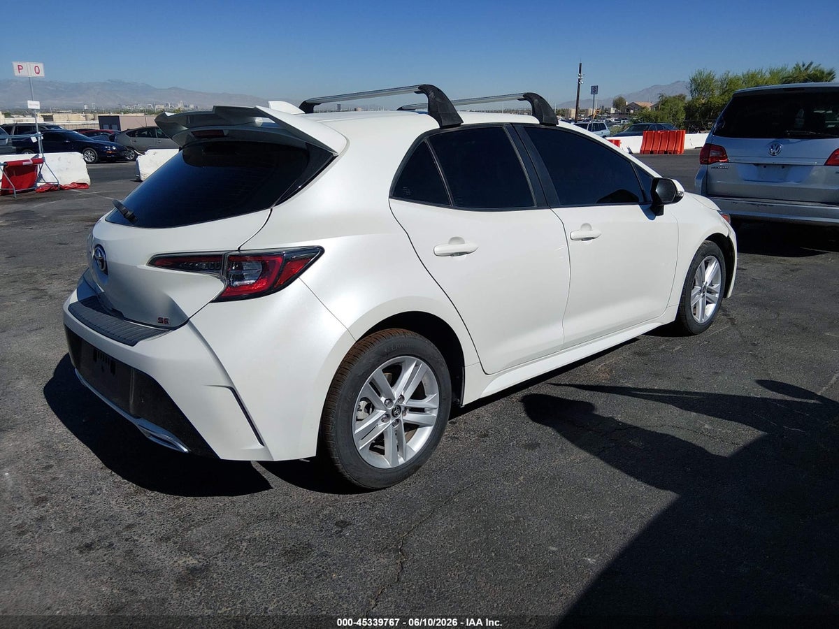 2019 TOYOTA COROLLA SE — снимка 4