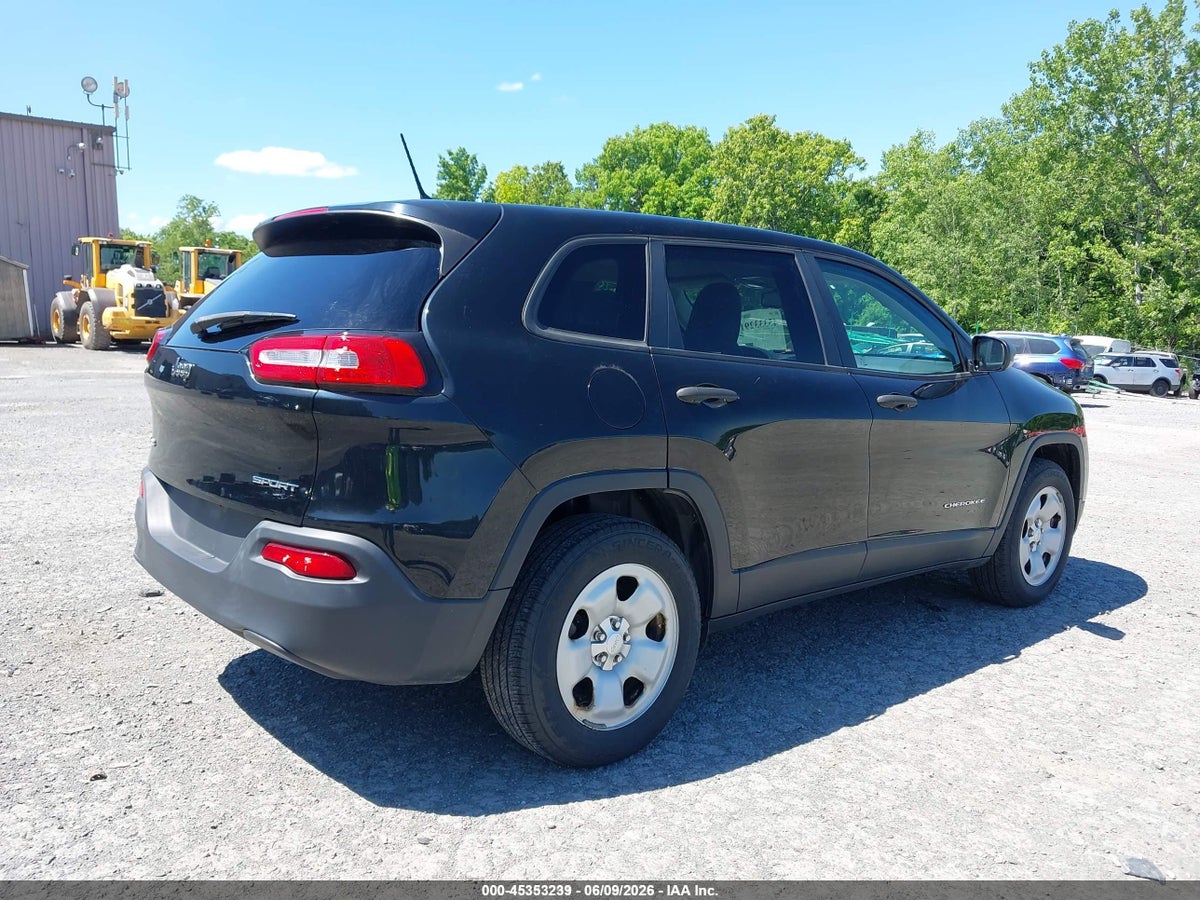 2017 JEEP CHEROKEE SPORT 4X4 — снимка 4