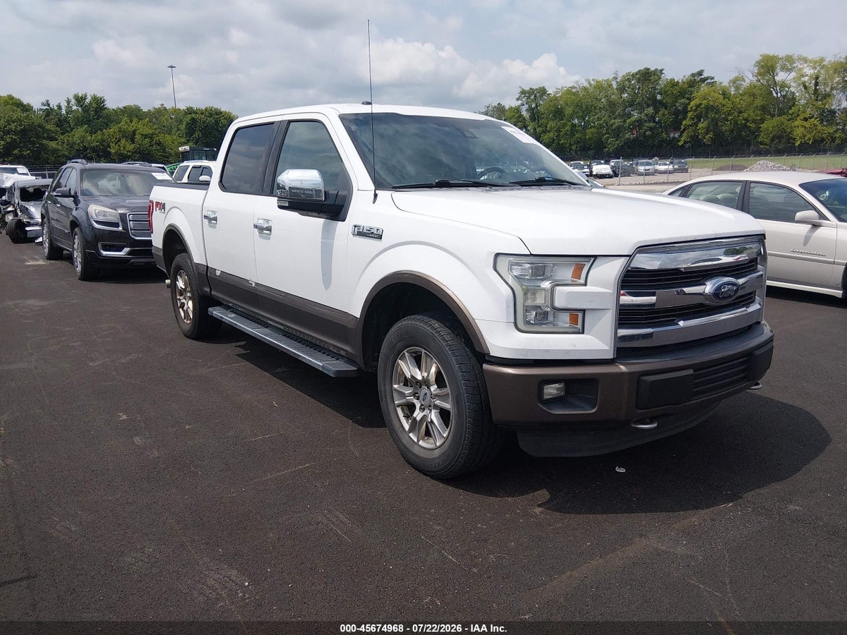 2015 FORD F-150 LARIAT