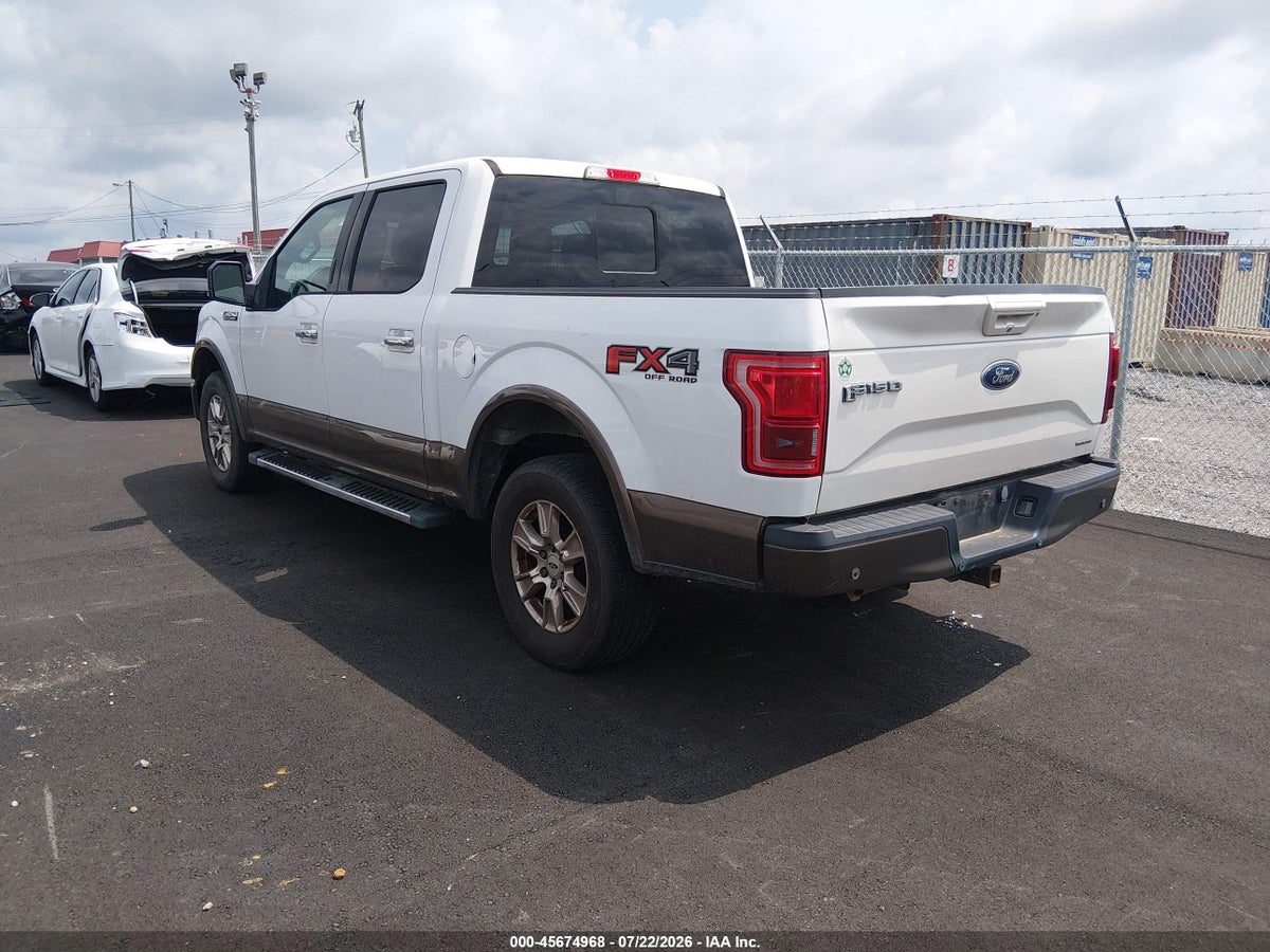 2015 FORD F-150 LARIAT — снимка 3