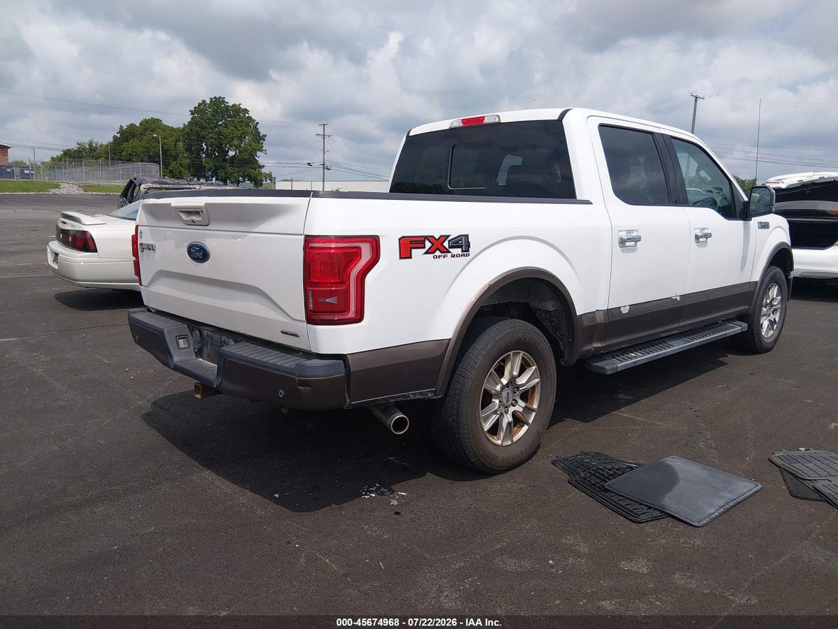 2015 FORD F-150 LARIAT — снимка 4