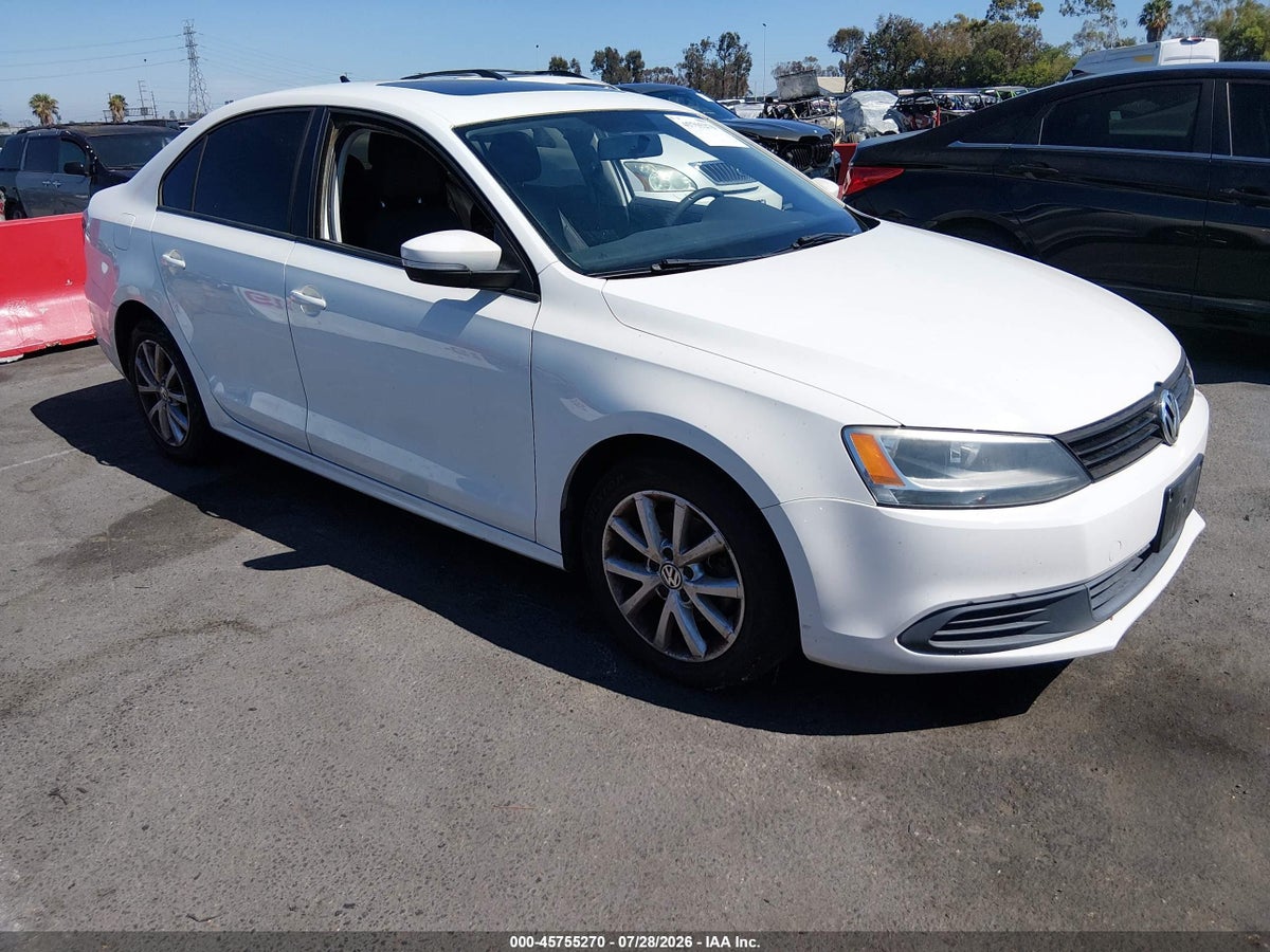 2012 VOLKSWAGEN JETTA 2.5L SE