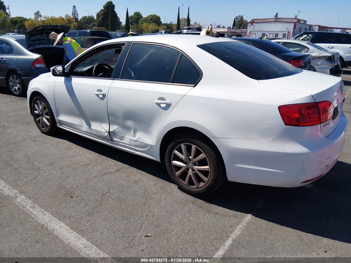 2012 VOLKSWAGEN JETTA 2.5L SE — снимка 3