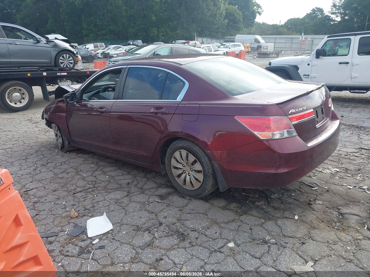 2012 HONDA ACCORD SDN LX — снимка 3