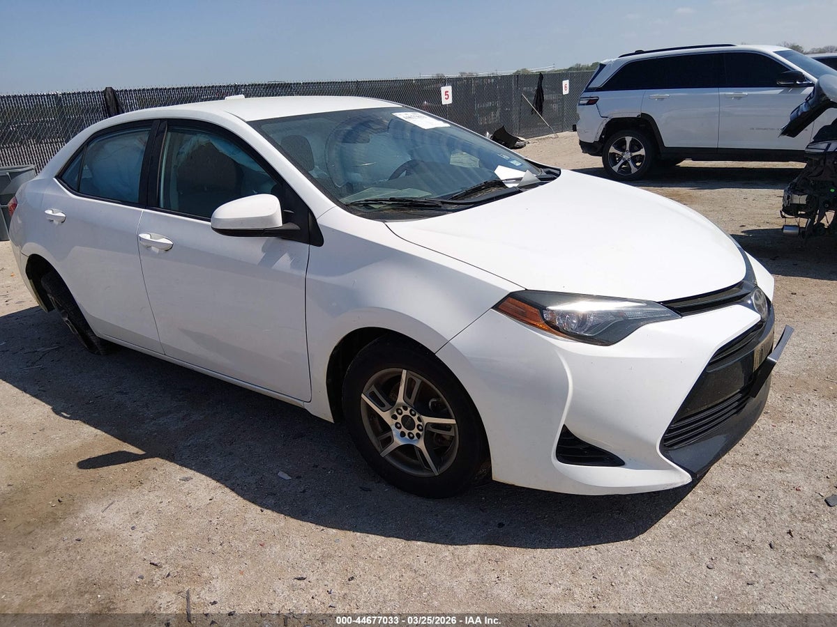 2017 TOYOTA COROLLA L