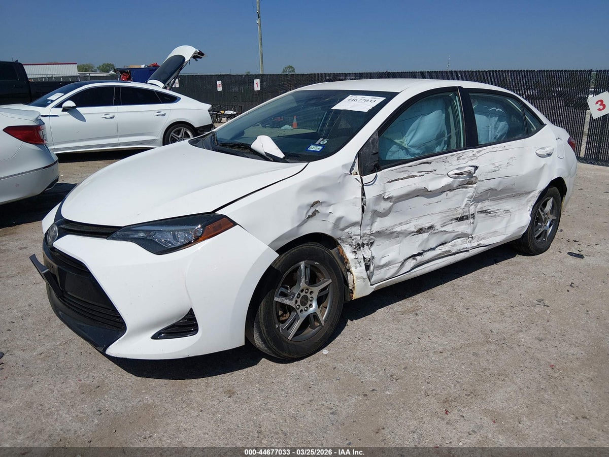 2017 TOYOTA COROLLA L — снимка 2