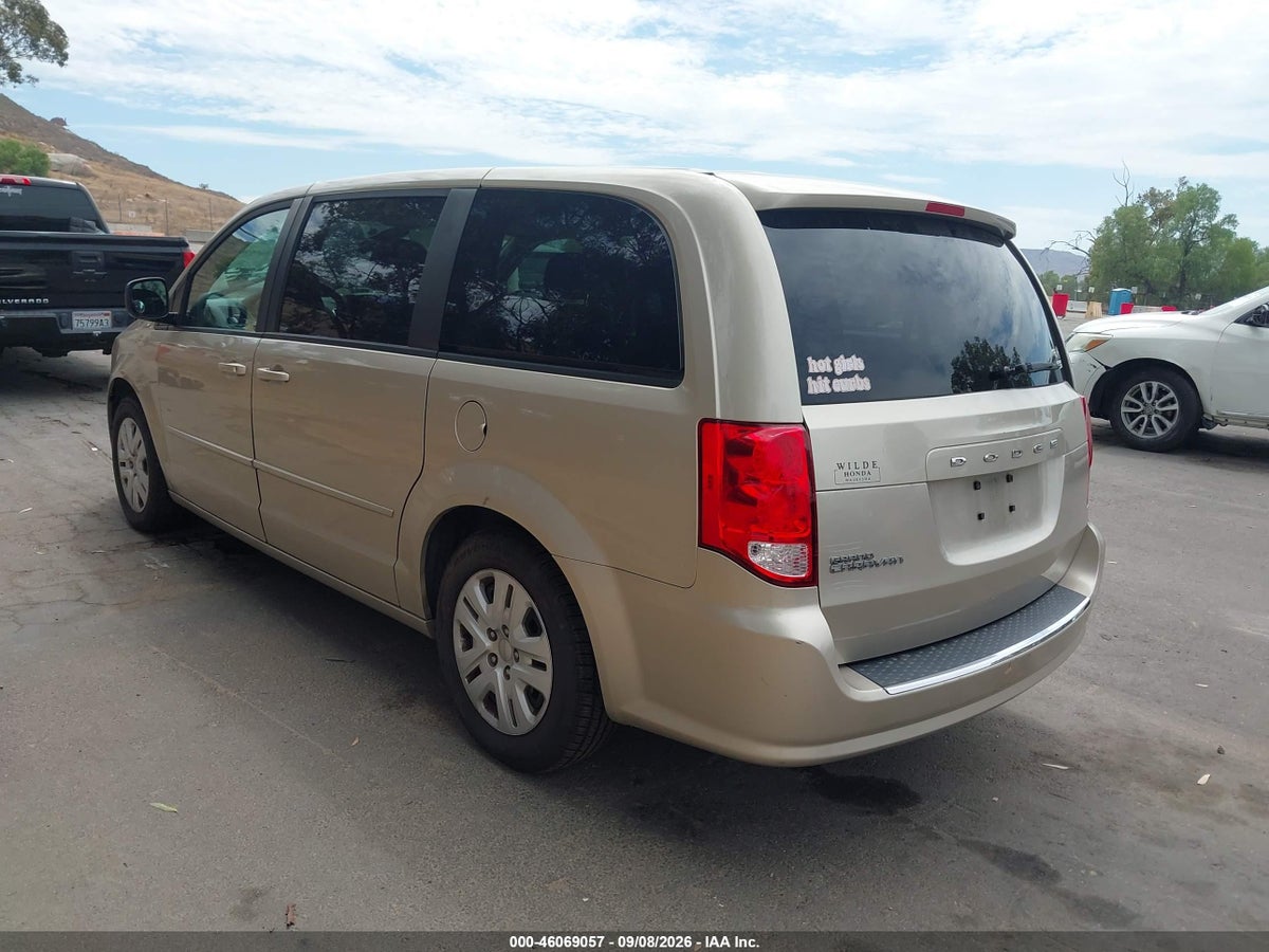 2015 DODGE GRAND CARAVAN SE — снимка 3