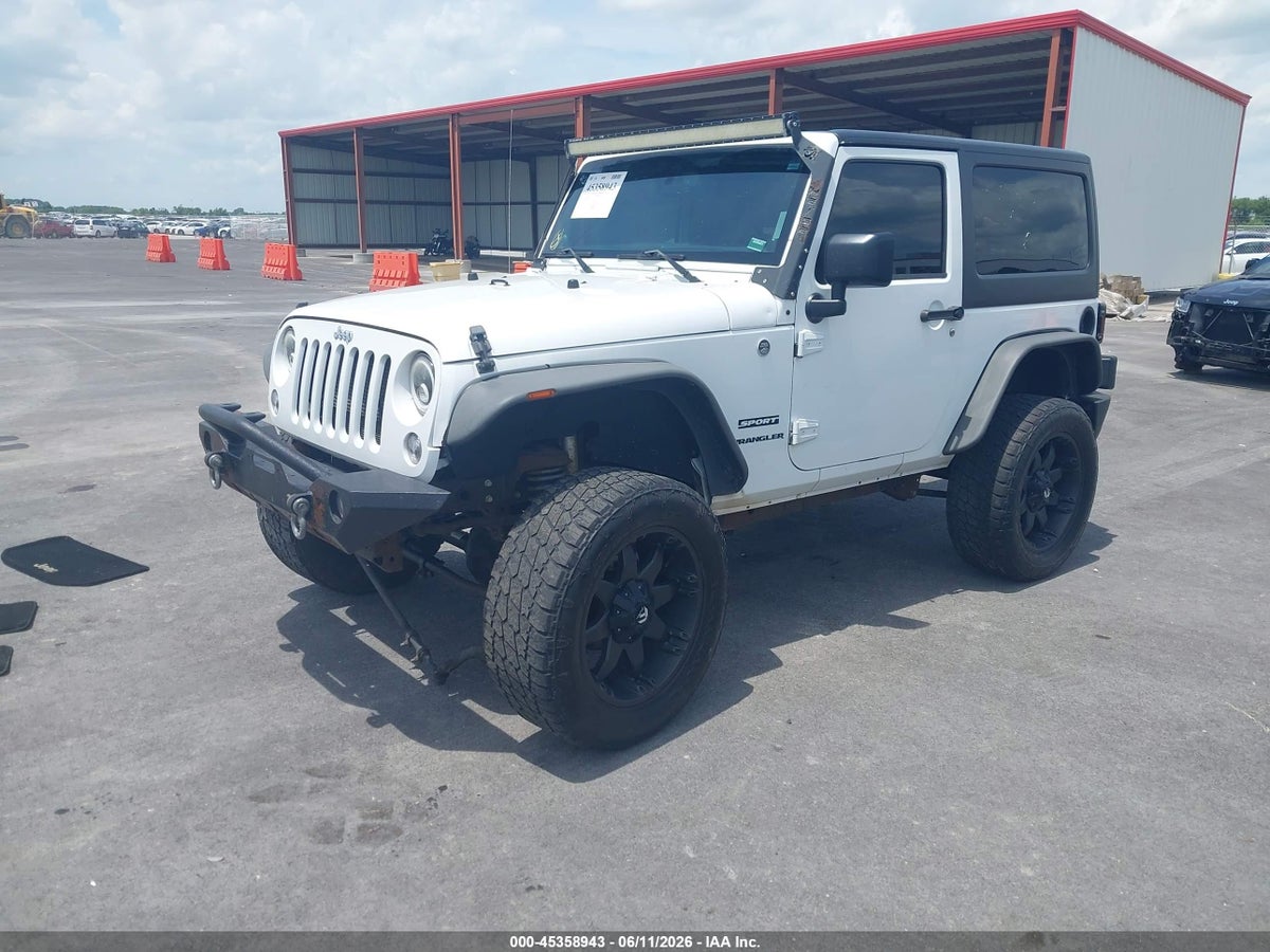 2014 JEEP WRANGLER SPORT — снимка 2