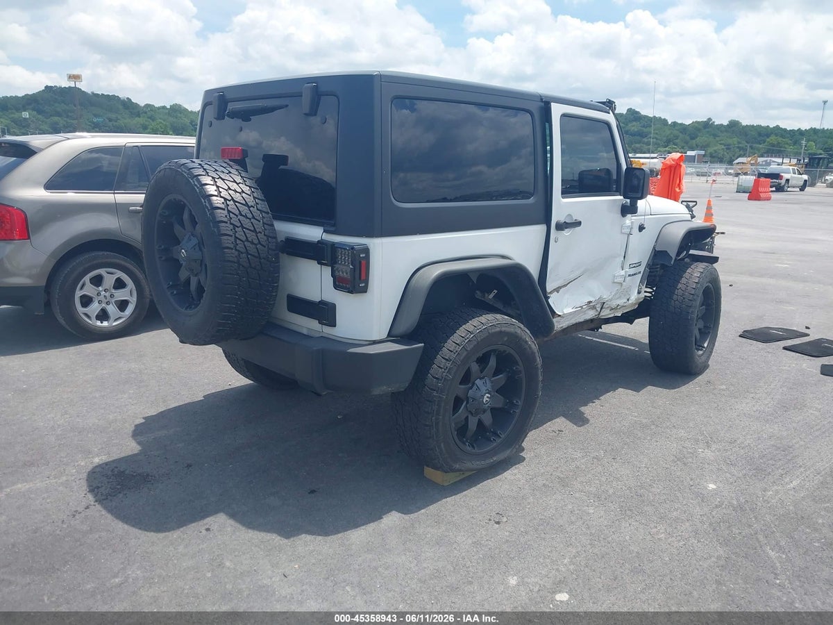 2014 JEEP WRANGLER SPORT — снимка 4