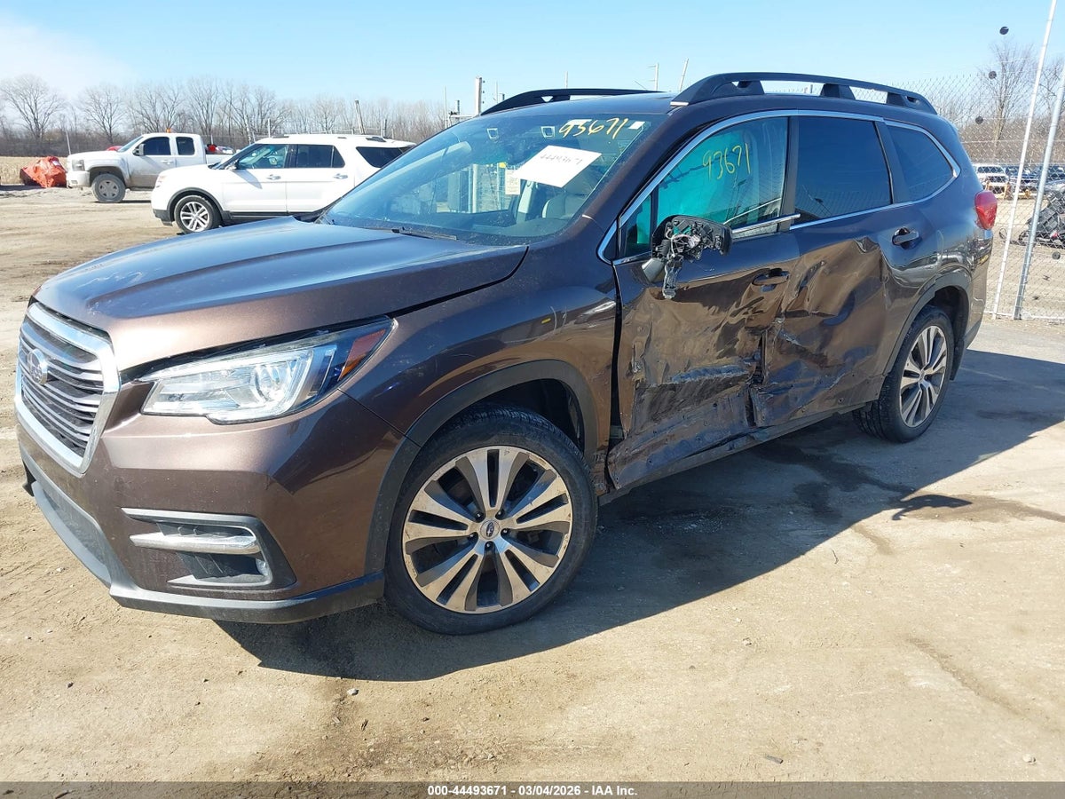 2019 SUBARU ASCENT LIMITED — снимка 2