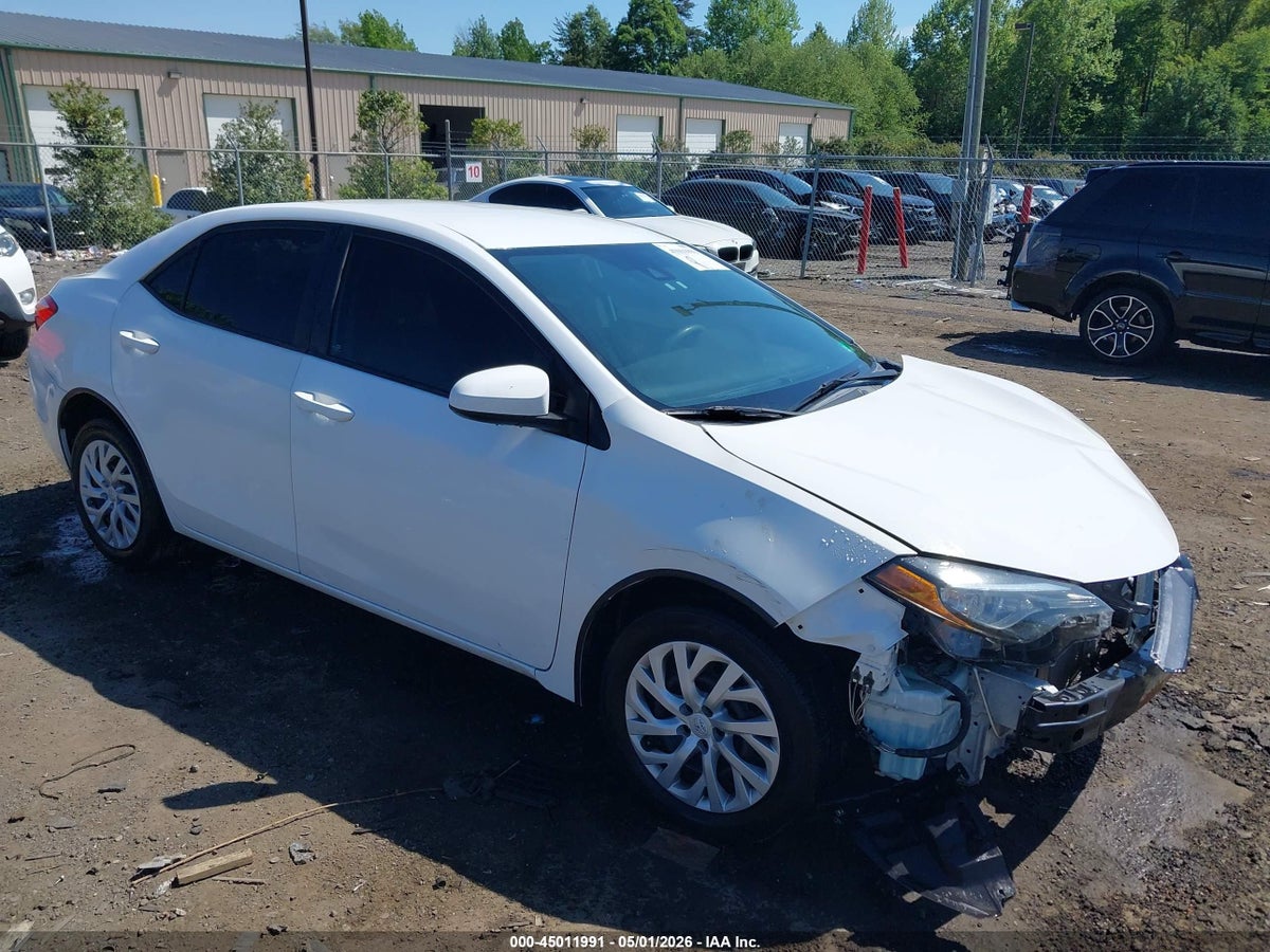 2017 TOYOTA COROLLA LE