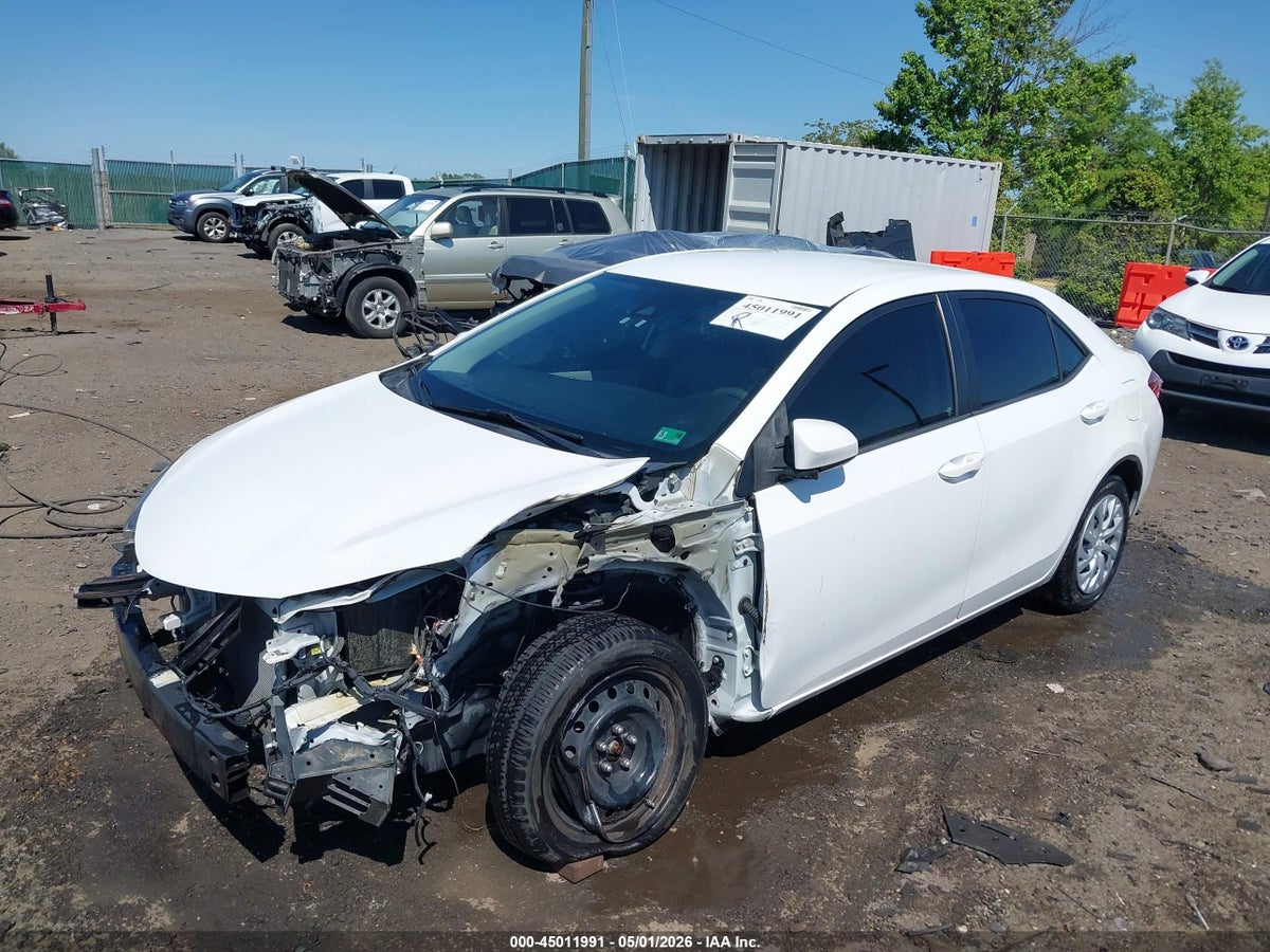2017 TOYOTA COROLLA LE — снимка 2